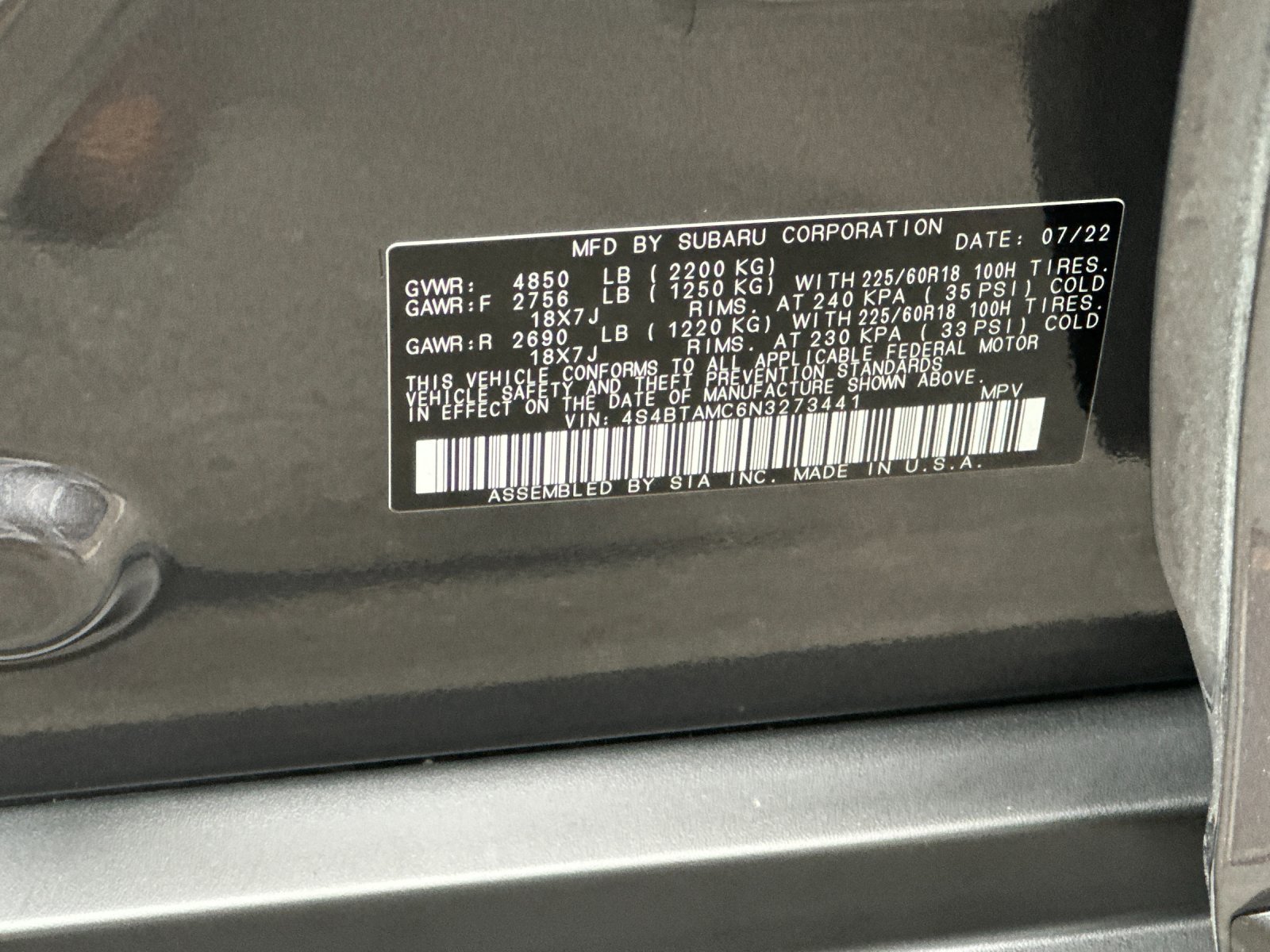 Used 2022 Subaru Outback Limited AWD/4WD image 28