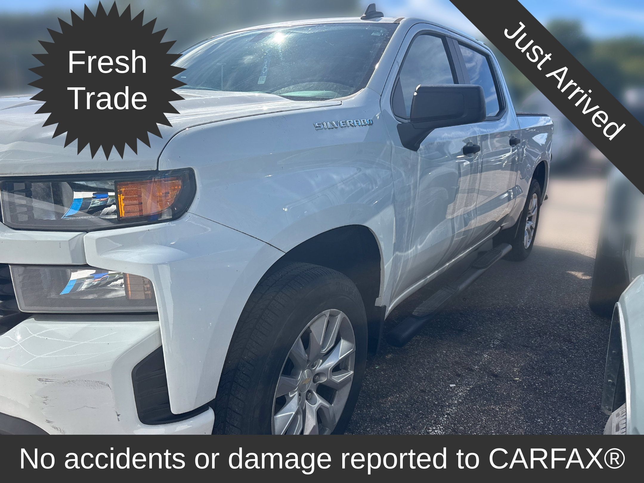 Used 2021 Chevrolet Silverado 1500 Custom AWD/4WD image 1