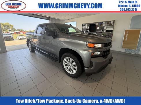 Used 2022 Chevrolet Silverado 1500 Custom AWD/4WD image 1