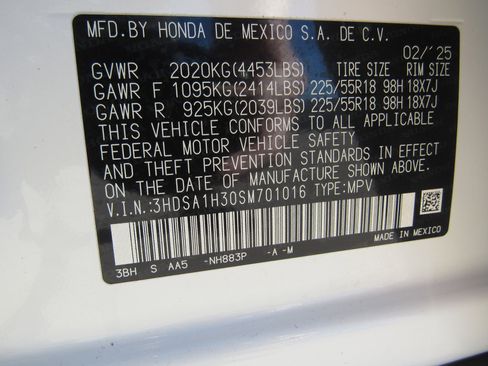 Certified 2025 Acura ADX FWD image 31