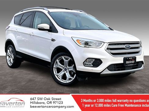 Used 2018 Ford Escape Titanium w/ Ford Safe & Smart Package image 1
