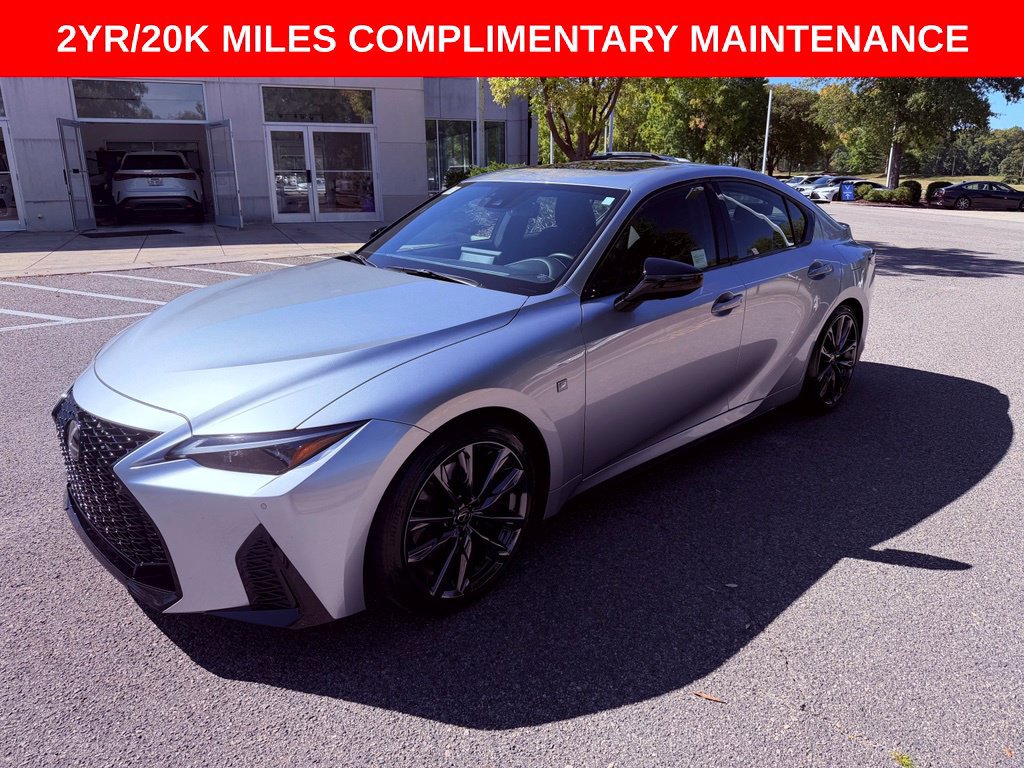 Certified 2025 Lexus IS 350 F Sport w/ Navigation Package RWD image 3