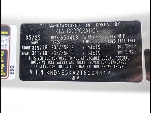 Used 2026 Kia Carnival SX Prestige FWD image 13