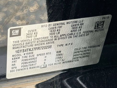 Used 2015 Cadillac Escalade ESV Premium AWD/4WD image 23