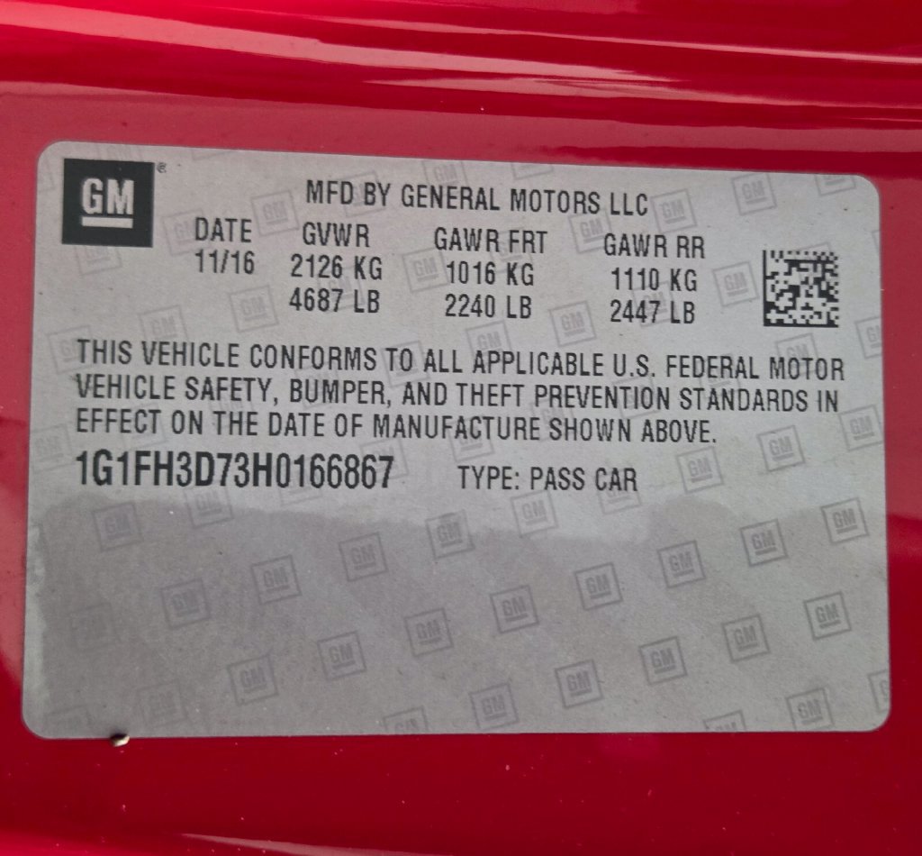 Used 2017 Chevrolet Camaro SS RWD image 33