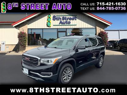 Used 2019 GMC Acadia SLE w/ LPO, Black Accent Package