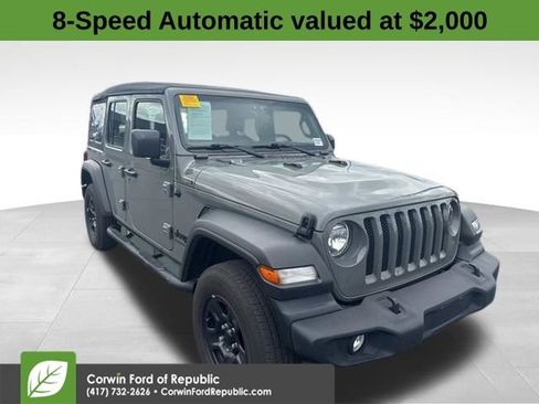 Used 2023 Jeep Wrangler Sport AWD/4WD image 1