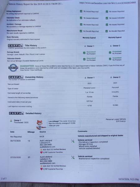 Used 2019 Audi e-tron Premium Plus AWD/4WD image 35