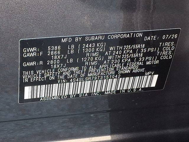 New 2026 Subaru Forester Touring AWD/4WD image 25