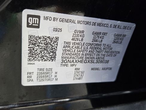 Certified 2025 Chevrolet Equinox LT FWD image 23