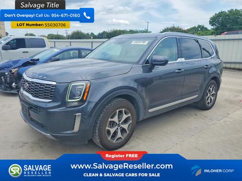 Used 2021 Kia Telluride EX FWD image 1