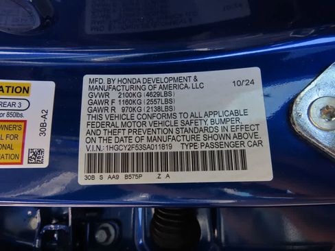 Used 2025 Honda Accord Sport image 25