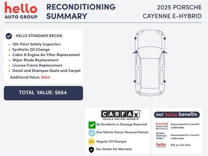 Used 2025 Porsche Cayenne Turbo w/ Premium Package Plus