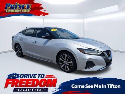 Used 2019 Nissan Maxima 3.5 SL w/ Floor Mat Group FWD image 1