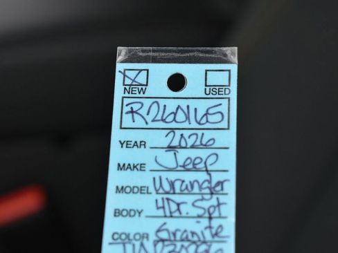 New 2026 Jeep Wrangler Sport AWD/4WD image 34