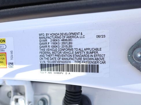 Certified 2023 Acura TLX w/ Technology Package FWD image 21