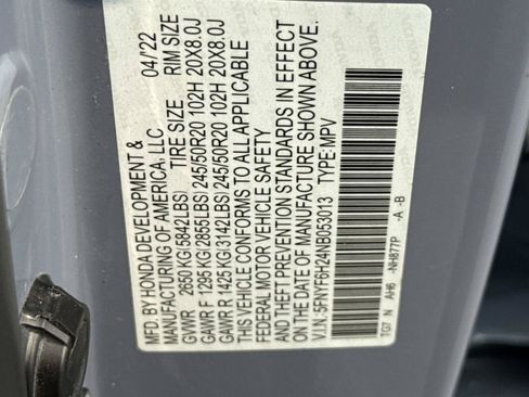 Used 2022 Honda Pilot Special Edition image 25