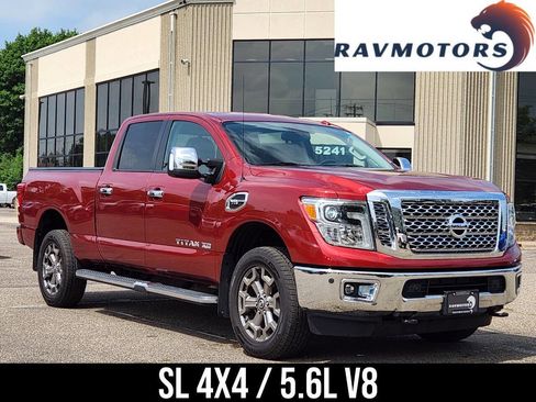 Used 2018 Nissan Titan SL w/ Chrome Package AWD/4WD image 1