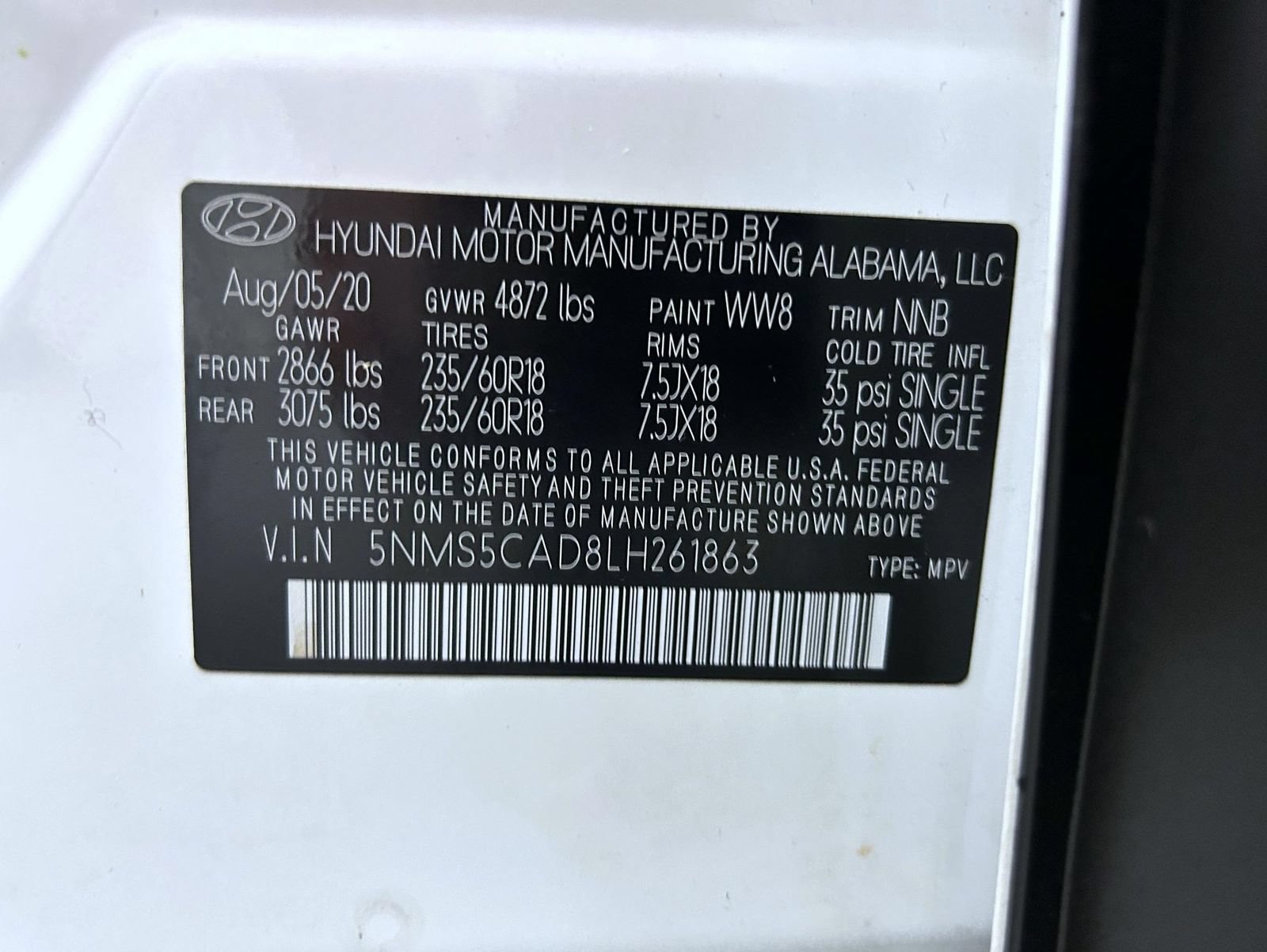 Used 2020 Hyundai Santa Fe Limited AWD/4WD image 25