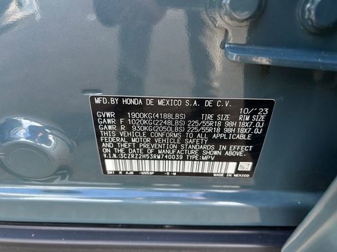 Used 2024 Honda HR-V Sport image 34