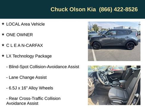 Certified 2025 Kia Soul LX w/ LX Technology Package FWD image 5