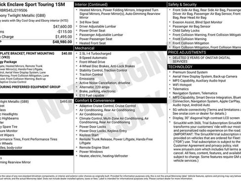Used 2025 Buick Enclave Sport Touring image 35