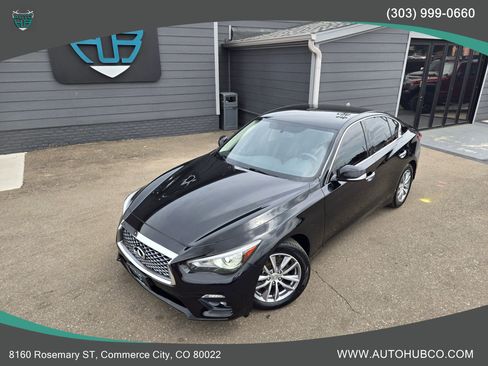 Used 2021 INFINITI Q50 Pure w/ Cargo Package image 2