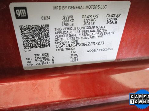 Used 2024 Chevrolet Silverado 1500 LTZ image 32