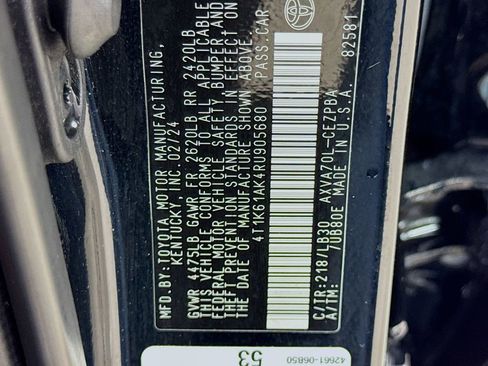 Used 2024 Toyota Camry XSE FWD image 40