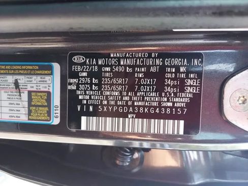 Used 2019 Kia Sorento AWD w/ LX Convenience Package image 21