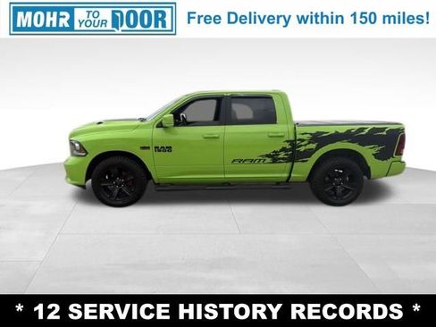 Used 2017 RAM 1500 Sport w/ Sublime Green Sport Package AWD/4WD image 2