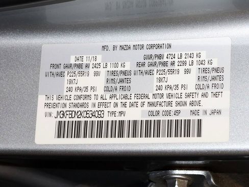 Used 2019 MAZDA CX-5 Grand Touring AWD/4WD image 37
