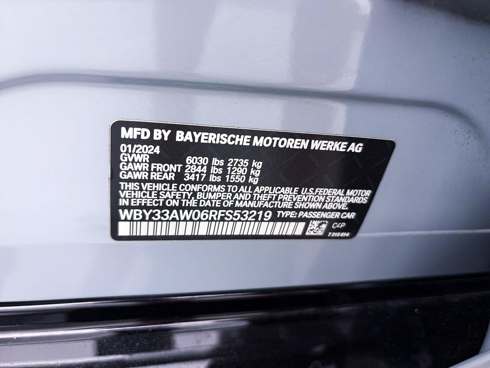 Used 2024 BMW i4 M50 AWD/4WD image 46