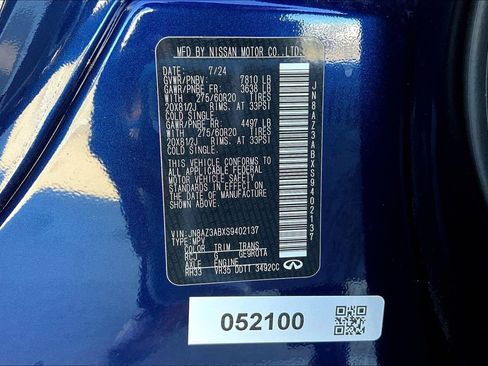 Certified 2025 INFINITI QX80 Pure image 45