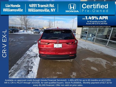 Certified 2023 Honda CR-V EX-L image 4