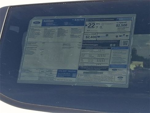 New 2025 Ford Ranger XLT w/ Equipment Group 301A High image 19