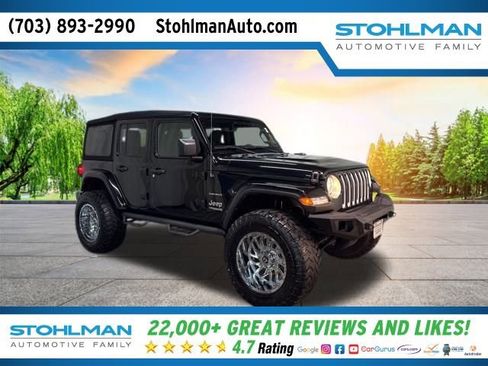Used 2022 Jeep Wrangler Unlimited Sahara w/ Cold Weather Group image 2