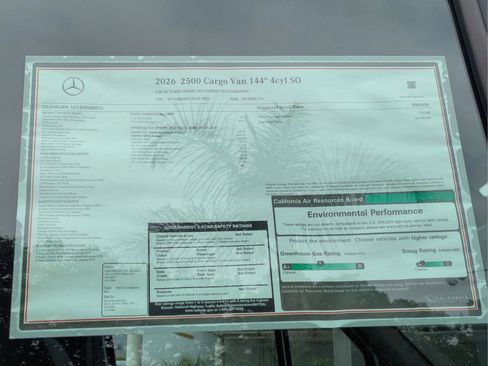 New 2026 Mercedes-Benz Sprinter 2500 image 10