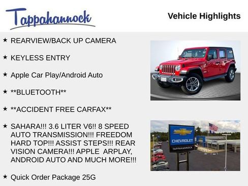 Used 2021 Jeep Wrangler Unlimited Sahara image 4