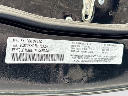 Used 2020 Dodge Charger GT w/ Driver Convenience Group image 35