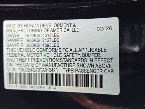 New 2026 Acura Integra A-Spec FWD image 22