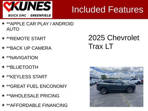 Used 2025 Chevrolet Trax LT FWD image 2