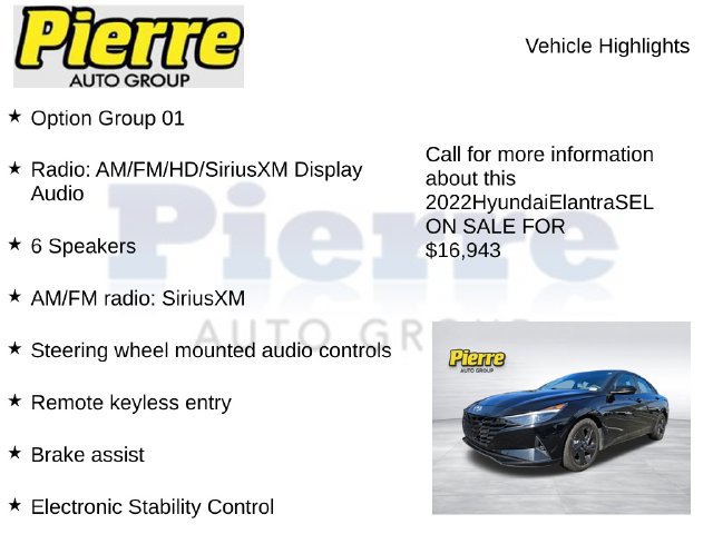 Used 2022 Hyundai Elantra SEL FWD image 7