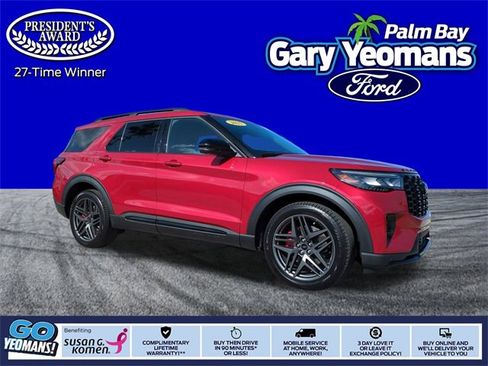 Used 2025 Ford Explorer ST w/ Sun And Sound Package image 1