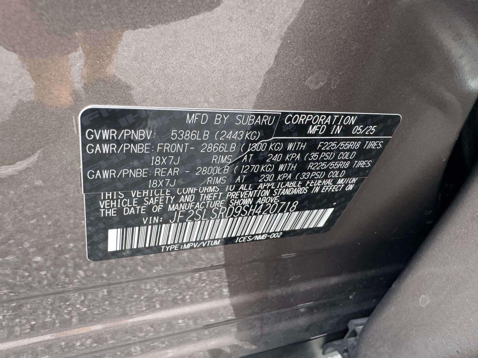Certified 2025 Subaru Forester Limited AWD/4WD image 32