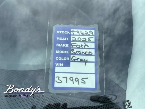 Used 2025 Ford Bronco Sport Outer Banks w/ Outer Banks Tech Package+ AWD/4WD image 21