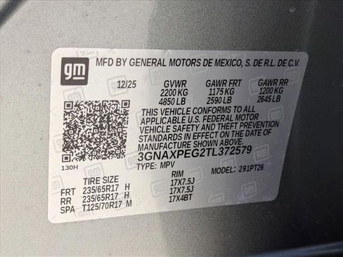 New 2026 Chevrolet Equinox LT AWD/4WD image 17