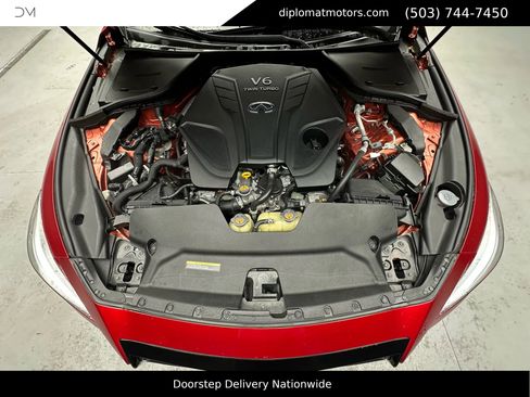 Used 2021 INFINITI Q50 Red Sport 400 w/ Proactive Package image 45