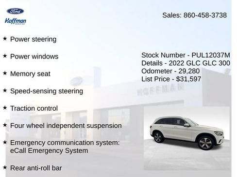 Used 2022 Mercedes-Benz GLC 300 4MATIC image 15