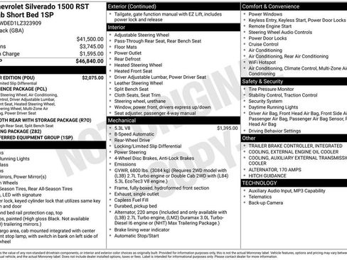 Used 2020 Chevrolet Silverado 1500 RST w/ All-Star Edition image 6